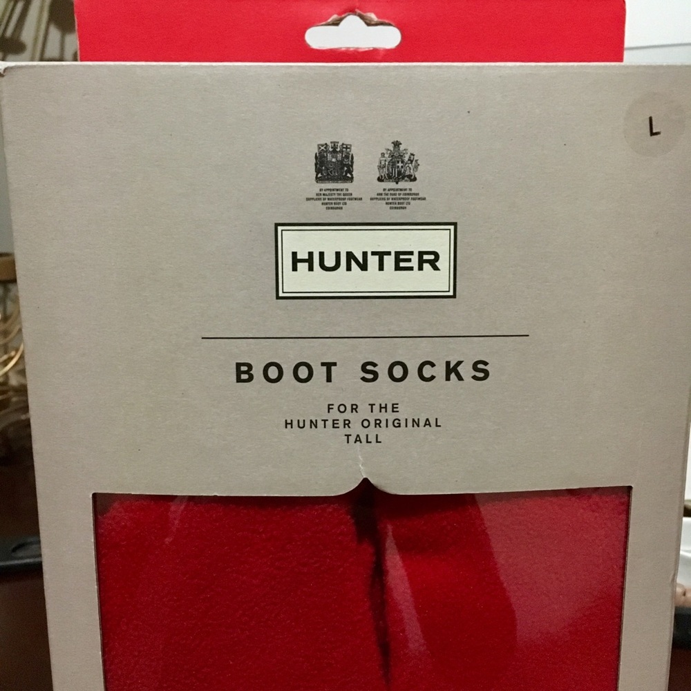 Brand new Red Hunter Socks